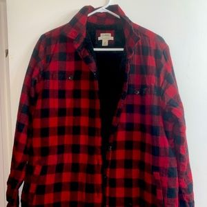 LL Bean flannel